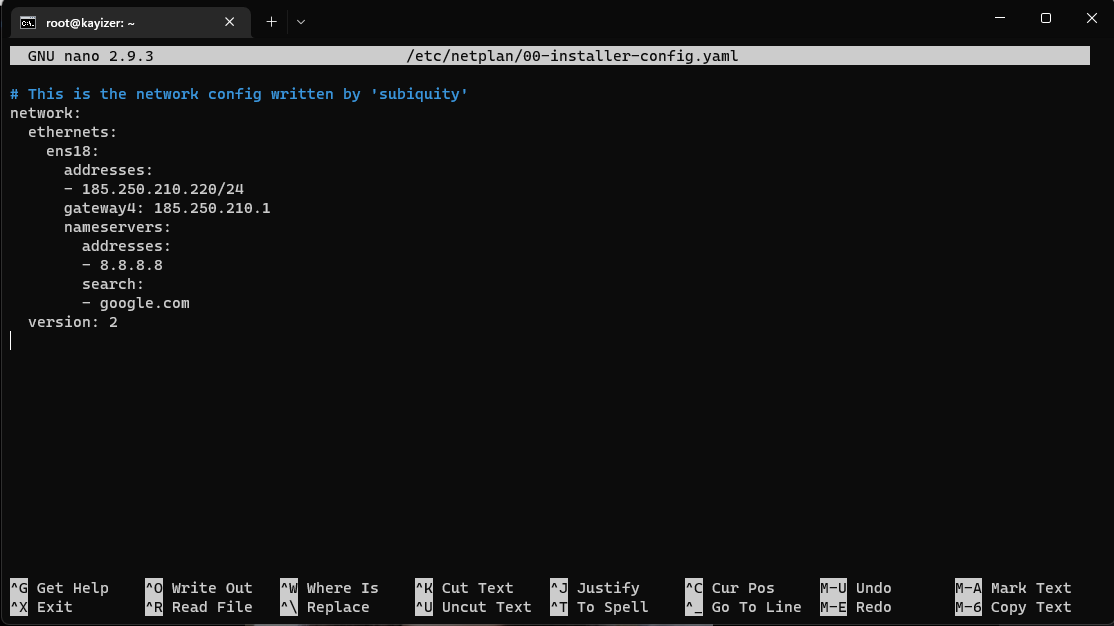 Ubuntu dns adresleri nas l de i tirilir kayizer